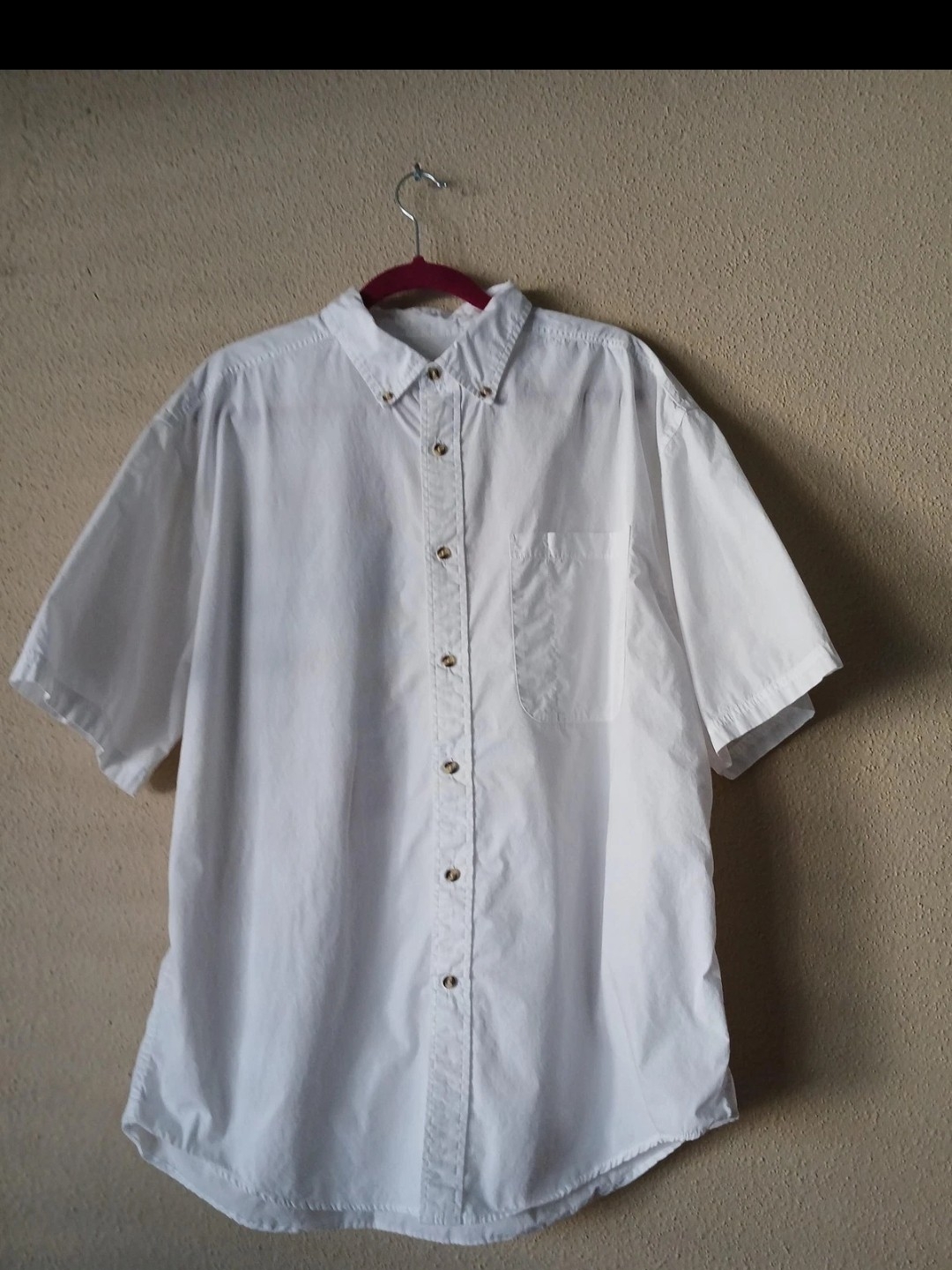 Vintage Penn Reels Mens Xl Shirt Button Up White Short Sleeve 90's